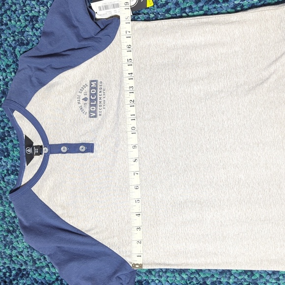 Volcom Raglan Henley Tee XL/14Y - Picture 13 of 13